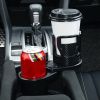 2 In 1 Car Cup Holder Extender Adapter 360Â° Rotating Dual Cup Mount Organizer Holder For Most 20 oz Up To 5.9in Coffee Bottle