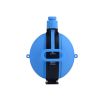 Collapsible Military Water Bottle Silicone Water Kettle Canteen with Compass Foldable Water Bottle for Traveling Hiking Camping