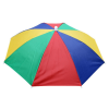 Portable Rain Hat Outdoor Folding Umbrella Fishing Sun Shade Anti-UV Camping Fishing Headwear Cap Beach Head Hat Accessory