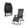 Portable Camping Rattan Folding Chair W/Armrest