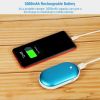 Portable Hand Warmer 5000mAh Power Bank Rechargeable Pocket Warmer Double-Sided Heating Handwarmer