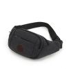 Men's Solid Canvas Crossbody & Waist Bag