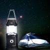 2 in 1 Ultra Bright Portable LED Flashlights Camping Lantern 2 Way Rechargeable